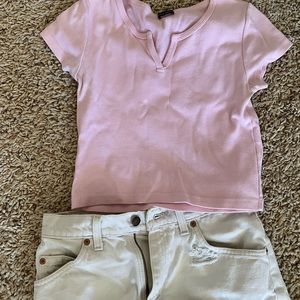 Pink Brandy Melville Top